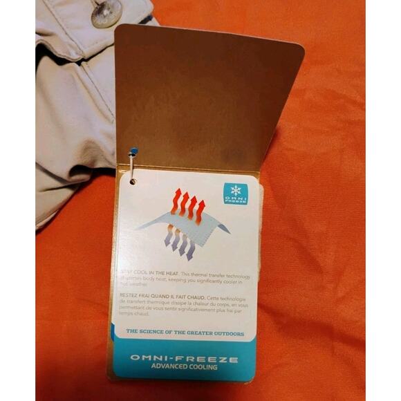 Columbia Women's Armadale Skort Omni-freeze Advanced Cooling Size 2 Light Gray - Picture 7 of 7